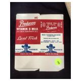 Hopalong Cassidy Hoppys Favorite Milk carton,