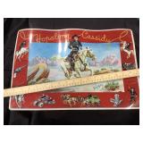 Hopalong Cassidy Hoppy placemat , plastic, 12 x