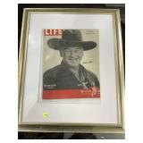 A framed Life Magazine from June 12,1950 with