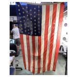 46 Star US Flag, 1908-1912, see images, small