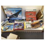 Group of 20 Model kits,  most unbuilt , 1/72