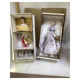Pr Franklin Mint Heirloom dolls, Cinderella and