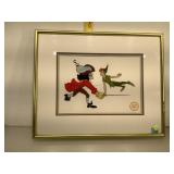 Walt Disney Peter Pan Serigraph , Limited Edition