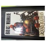 Dennis Rodman , Bad as I Wanna be, autographed hb