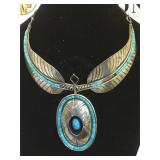 Vintage Sterling & Turquoise Native American