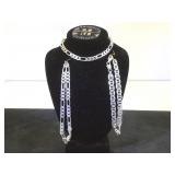 3- Sterling Chain Bracelets