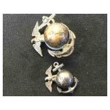 Sterling  Military  pins