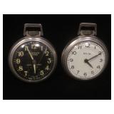 2 Vintage Westclox Bull