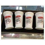 Rare color Hopalong Cassidy glass Tumblers,