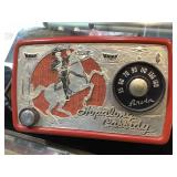 Hopalong Cassidy Arvin 1950s plastic radio, has
