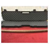 Flambeau lined hard shell rifle case & shotgun