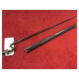 British  henry pattern1876 martini tri side bayone