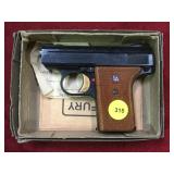 la Fury model 8 pistol 25 cal #68532