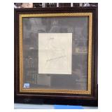 Picasso etching, Seated Nude crowned with flowers