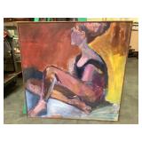 Attributed to R. Diebenkorn, 1959, oil on canvas,