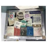 Frank Sinatra lighting technician Stage pass