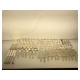 Sterling flatware, 80 pcs, weigh 3698.5 g by
