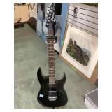 Ibanez electric guitar , black , RG Series