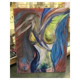 Painting on canvas signed by Jeff Juliano 60x48