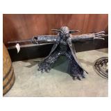 Artist made Yoda figure of auto parts, approx 2