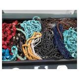 Coral, Lapis, Turquoise necklaces & more