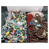 Natural polished stone necklaces