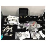 Lot of Alex Kalifano assorted rings/cuff links