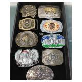 Lot of buckles