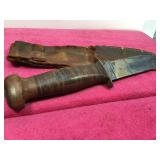 U.S.N. Knife w/ sheath Model no. 20