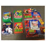 24 packs of vintage cards