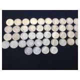 44 SILVER ROOSEVELT DIMES