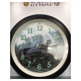 Train clock w/ train horn sound