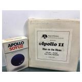 Original 1969 8mm silent movie moon landing in