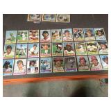 Vintage baseball cards