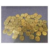 100 Huge baseball coin lot