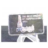 1- oz. .999 Fine Silver Bar, The Best Friend of