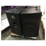 Pair of large EAW speakers model LA460 - untested