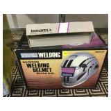 CE welding helmet in box and more