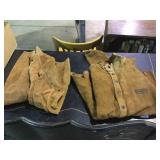 Leather Gaspro welding jacket and cape size M