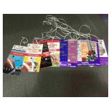 Sports press pass lot
