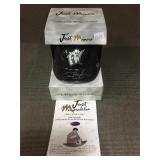 Signed mini helmet Sean Burroughs