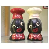 Vintage mammy & pappy salt n pepper sets
