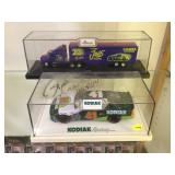 Autographed Ricky Craven rookie die cast car &