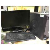 Vizio monitor & Dell computer, working