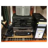 Lot of VHS players/ DVD player & more