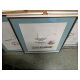 3 Pencil signed & numbered framed Artwork