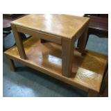 Matching Wooden coffee  & end table