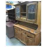 Vintage wooden hutch, AS IS