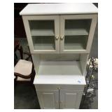Tall White cabinet & more