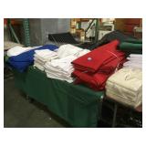 Table top , linens, towels bath mats  & more